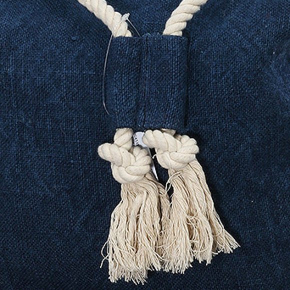 $32 ✿ LINEN WOVEN DRAWSTRING BACKPACK main image 4